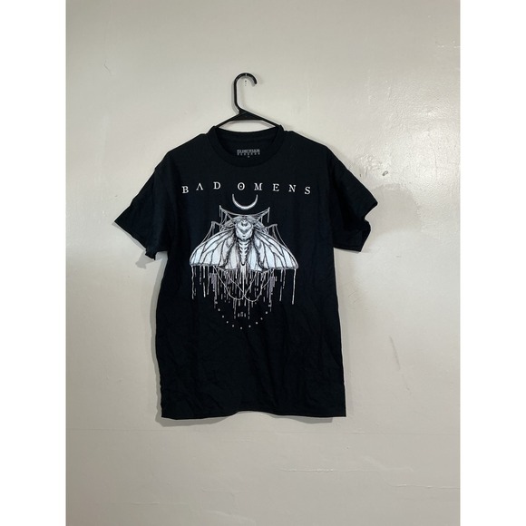 Sumerian Records Other - Bad Omens Sumerian Records Band T Shirt Black Moth Graphic Print Mens Size M